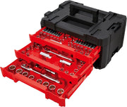 262-Piece Mechanic Tool Set, Master Socket Set with 3-Drawer VERSASTACK Tool Box, SAE/Metric Set (CMMT45309)