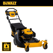 DEWALT DW12ABW6RK039 - 28 in. 224cc E-GOV Engine 3-in-1 Gas RWD Self-Propelled Lawn Mower with High Rear Wheels
