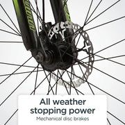 Mountain Bike . 26-inch Wheels . 21 Speeds . Mens Style . Black