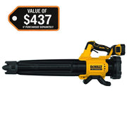 DEWALT DCBL722P1 - 20V MAX 125 MPH 450 CFM Brushless Cordless Battery Powered Blower Kit with (1) 5 Ah Battery & Charger