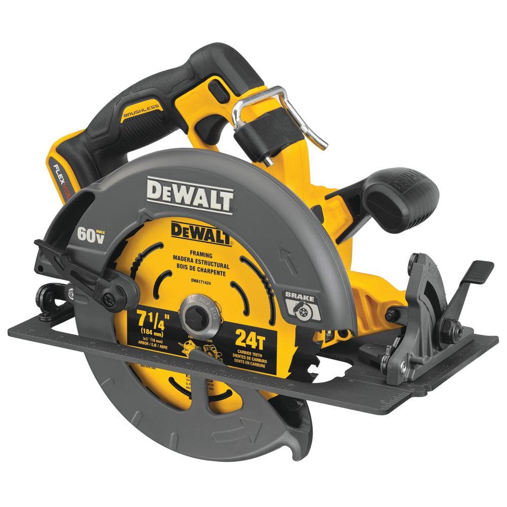 DEWALT DCS578B - FLEXVOLT 60V MAX Cordless Brushless 7-1/4 in. Circular Saw with Brake