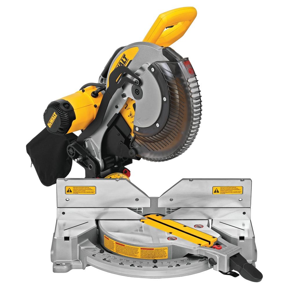 DEWALT DWS716 - 15 Amp Corded 12 in. Compound Double Bevel Miter Saw