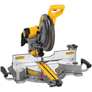 DEWALT DWS779 - 15 Amp Corded 12 in. Double Bevel Sliding Compound Miter Saw, Blade Wrench and Material Clamp