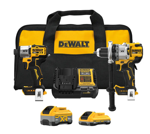 20V MAX* XR® 1/2-in Hammer Drill and 1/4-in Impact Driver Combo Kit — product image