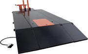 1500LB Air-Operated Motorcycle & ATV Lift Table – 48" Wide with Side Extensions, 2-Year Warranty