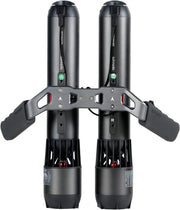 Twin Engine Handle Bracket+ Underwater Scooter 2 Packs with 2 handgrips, 2 Arm Mount Kits, 2 Accessories Mount Rings