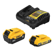 DEWALT DCB225-2C - 20V MAX Lithium-Ion Battery Kit with 5.0Ah and 2.0Ah Battery and Charger