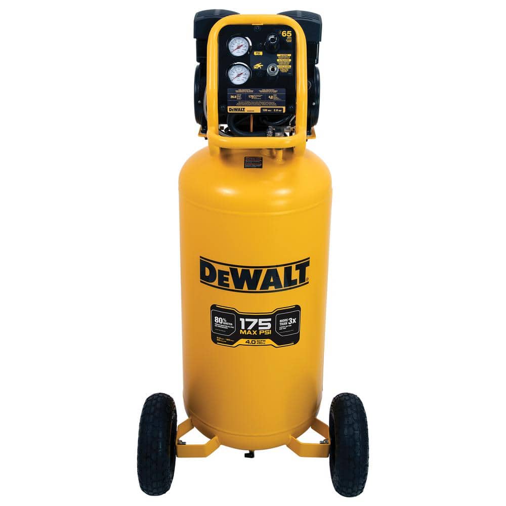 DEWALT DXCMSAC260 - 26 Gal. 175 PSI Ultra Quiet Portable Electric Air Compressor