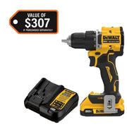 DEWALT DCD794D1 - Atomic 20V Lithium-Ion Cordless Compact 1/2 in. Drill/Driver Kit with 2.0Ah Battery and Charger