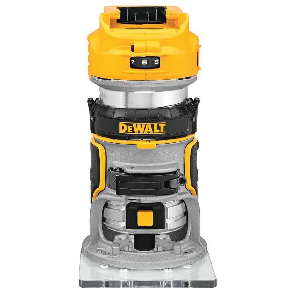 DEWALT DCW600B - 20V MAX XR Cordless Brushless Fixed Base Compact Router